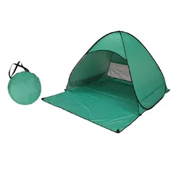 loom tree LOOM TREE® Pop Up Tent UPF 50 Beach Tent for Family Camping Backyard Outdoor Activities Deep Green | Outdoor Sports | Camping & Hiking | Tents & Canopies | Tents image 1