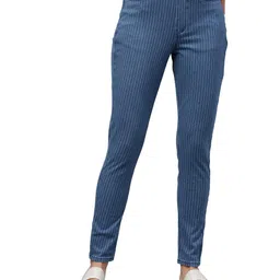 go colors Women Mid Rise Premium Stretch Jeggings image 1