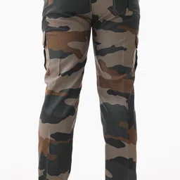 small try Camouflage Military Men's Cargo Pants | Army Print Men Six Pocket Track Pant Sports and Regular wear Trouser Cargos image 4