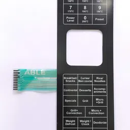 Able MWO25CG Microwave Oven Membrane Keypad image 1