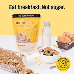 The Whole Truth - | Breakfast Muesli | 5 Grain Muesli | 350 grams | Dairy-free | No Artificial Sweeteners | No Added Flavours | No Gluten or Soy | Nutritious Snack image 3