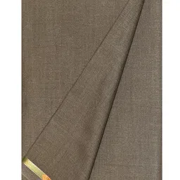 kundan sulz gwalior Men's Light Steel Grey & Cadbury Brown Trouser Fabric image 4