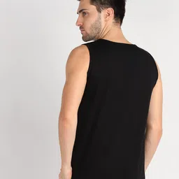 rock paper scissors Men Vest Cotton Workout Wear Gym Vest image 2