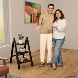 Lifelong 3 Steps Steel Ladder for Home, Foldable & Portable Stairs, Versatile Use for Kitchen, Bathroom & Office Foot Stool - Multipurpose Three Step Stool with 150 Kg Capacity (LLSLS03, Black) image 1