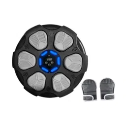 ATORSE Music Boxing Machine Electronic Boxing Wall Target for Karate Fitness Indoor GrayBlack Has Gloves image 2