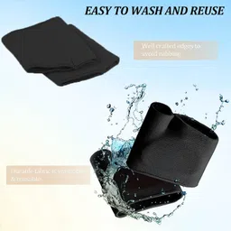 Digolex Forefoot Pad for pain relief- Ball of Foot Cushion for Metatarsalgia Bunion Corrector Toe Sleeve- Hallux Valgus Foot support for pain relief- Metatarsal Pads for Men and Women (1 Pair) (Black) image 5