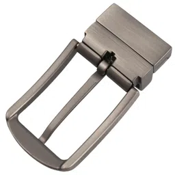 club bollywood Fashion Metal Belt Buckle for Leather Strap Single Prong Belt Accessories Matte Silver'|Clothing Shoes & Accessories | Mens Accessories | Belt Buckles'| Belt Buckles'|Belt Buckles' image 2