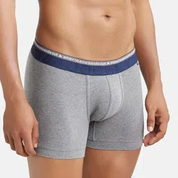 jockey US60 Men's Super Combed Cotton Elastane Stretch Solid Trunk with Ultrasoft Waistband image 2