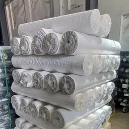 Garden Weed Control Mat 4 x 4 Meter, Heavy Duty 110 GSM Landscape Fabric, Weed Block Gardening Mat Eco-Friendly Weed Control Bed Gardening Mat White image 1