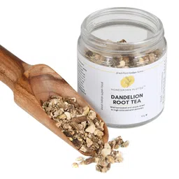 Homegrown Platter Organic Dandelion Root Tea, 50g - Herbal Detox Tea for Liver Cleanse, Kidney Detox, Digestive Health | Caffeine-Free, 100% Pure, Eco-Friendly image 3