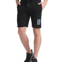 u.s. polo assn. Men Comfort Fit Knit Iyaq Regular Shorts - Pack of 1 image 1