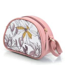 sacci mucci Sling Bag For Women's/Girls-Magnolia Design image 3