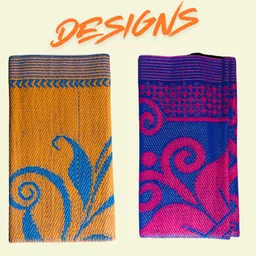 generic Plastic Chatai Floor Mat | Multi-Color, 4x6 Feet | Lightweight, Washable, Recycled Plastic Mat for Home & Outdoor Use image 5