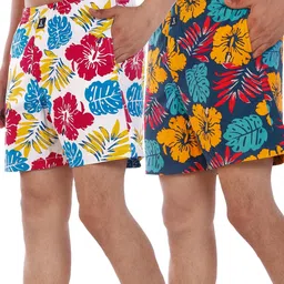 benova Cotton Boxer Shorts for Men, Breathable, Comfortable & Lightweight (Pack of 2) image 1