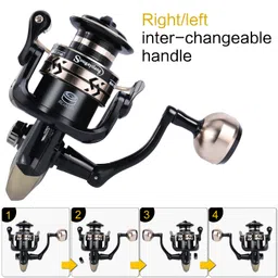 Sougayilang Spinning Reels Light Weight Ultra Smooth Powerful Fishing Reels-Golden-4000 image 4