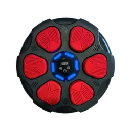 UJEAVETTE Music Boxing Machine Electronic Boxing Wall Target for Karate Fitness Indoor Red Black No Gloves image 4