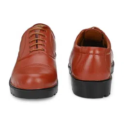 shoe day Genuine Leather Police Shoes for Men Shoes for MENOX4002 image 5