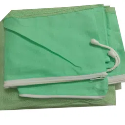 SUSI Green Rectangular Mosquito Net for Baby Cradle/Swing (0-3 Years), Garden Netting image 4