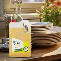 Amazon Brand - Presto! Dishwash Gel | Lemon | 5 Litre Refill Can | Dishwash Liquid | Cuts Through Grease | Safe On Hands image 5