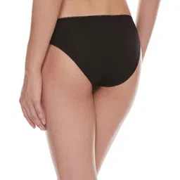 marks & spencer Womens Cotton Blend Solid Low Rise Bikini Knicker (Pack of 5) image 3