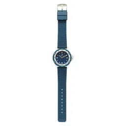 sonata SF Sporty Blue Dial Polyurethane Strap Watch for Men-7930PP21W/NT7930PP21W image 4