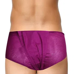 spenca Men's CottonGym Supporter with Shaker Magenta color image 4