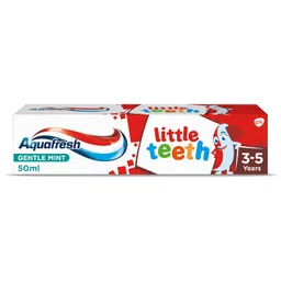 crdavnts Aquafresh Little Teeth Toothpaste (3-5Y) - 50Ml - Cavity Protection, 1 Piece image 1