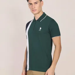 u.s. polo assn. Men's Solid Slim Fit T-Shirt image 5