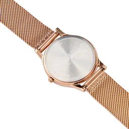 teal by chumbak Round Dial Analog Watch for Women|Sunset Ombre Collection| Stainless Steel Strap|Gifts for Women/Girls/Ladies |Stylish Fashion Watch for Casual/Work image 5