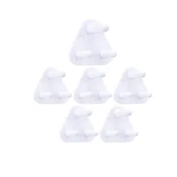 Naughty Kidz Baby Safety Electric Socket Plug Cover Guard For 3Pin//5A & 5Pin//15A (Pack Of 6),White image 3
