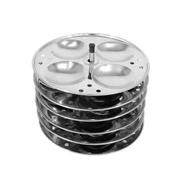 Prithi Home's and Kitchen 24 Cavity 6 Plate Idli Cooker, 24 Idli Maker Stainless Steel Idli Maker 24 Cavity Stainless Steel Idly Pot (6 Plate 24 Idli) - OCM Model image 2