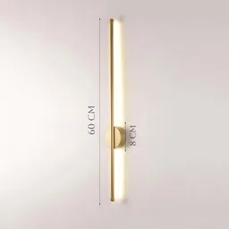 FILLISKA Led Wall Highlighter Light, 3-in-1 Colour Changing, Luxurious Wall Decor (Sleek Gold-098) image 4