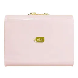 Elan Rectangular Vintage Decorative Jewelry & Trinket Storage Chest Trunk - Decorative Box (Dreaming, Light Pink, metal) image 5
