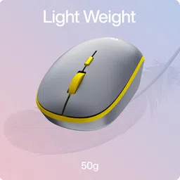 TAG WM500 Grey/Yellow Wireless Mouse, 2.4GHz USB Receiver, Dedicated DPI Button (800/1200/1600), 4 Buttons, Ambidextrous & Light, Power-Saving, 10m Range, 1x AA Battery, Supports Windows/Mac/Linux/iOS image 4