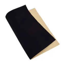 calandis CALANDIS® Self Adhesive Velvet Fabric DIY Liner Paper Bows Jewelry Drawer Cover Black image 1