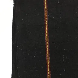 primecraft Maharashtrian Sheep Wool Ghongadi Blanket (10 ft, Black) image 3