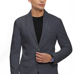 showoffff Men's Single Breasted Slim Blazer image 1
