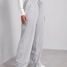 progeny Solid Cotton Blend Women Athleisure Track Pant Sweatpants image 5