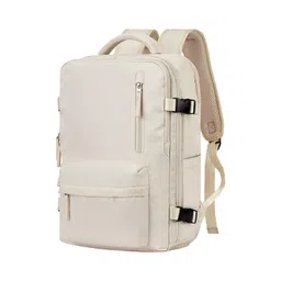 CLUB BOLLYWOOD® Travel Backpack Lightweight Waterproof Sports Airline Approved Women Men Beige White| Hiking Backpacks | Day Packs| Day Packs|1 Backpack image 1