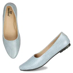 footshez Women's Synthetic Leather Casual & Party Bellies | Ballet Flats for Women image 4