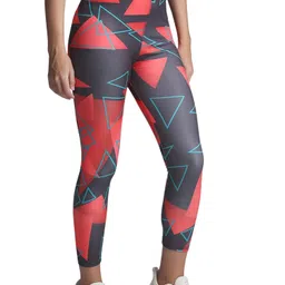 MAMZIA Latest Stylish High GSM Women Active Wear/Plain Gym Tights/Solid Yoga Pant for Women's & Girls/Squat Proof Gym Tights/Printed Tights for Gym image 1