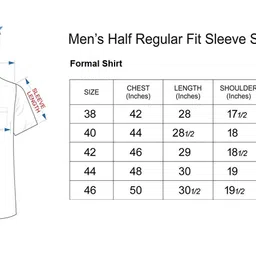 accox Men's Half Sleeves Formal Regular Fit Cotton Check Shirt(Multi,GO543) image 4