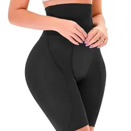 munaafi Women Thigh Slimmer with High Waist and Fake Buttocks Removable Padded's Body Sculpting Shaping Panties image 1