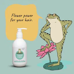 True Frog Everyday Hair Conditioner To Smoothen Hair And Fight Frizz With White Lotus Flower Extract And Avocado Butte For All Hair Types - 250 Millilitre image 4