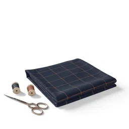 b bigreams - your comfort is our mission BIGREAMS Unstitched Checkered Suiting Luxury Pant Fabric For Men's |1.25 Meter Pant Piece - Stylish Men's Wear Trousers Piece for Office or Party | Mens Fashion image 1