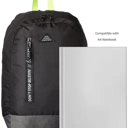 gear Superior 16 Ltrs Black Grey Casual Backpack (BKPSPRIOR0004) image 3