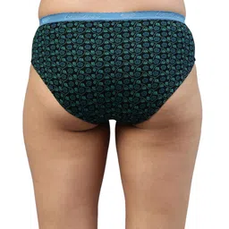 vip Feelings Women's Outer Elastic Cotton Hipster Panty Printed - Assorted Solid Colours image 3