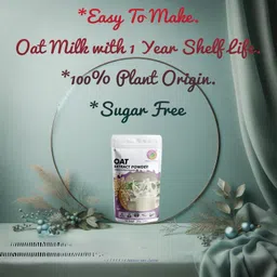 Saipro's Oat milk powder, 400 g(200 g*2 packs), Sugar free, Diabetic friendly, Oat extract powder of Nordic & Australian oats. 100% Plant based Oat Extract Powder of Nordic & Australian oats| Lactose free, Dairy free oat milk For Bevarges |Food| No added Color, No Preservatives image 5