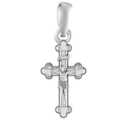 AKSHAT SAPPHIRE Sterling Silver (92.5% purity) Pendant For Men and women Pure Silver Lord Isa masih/Mother Marry Locket for Good Health & Wealth image 1