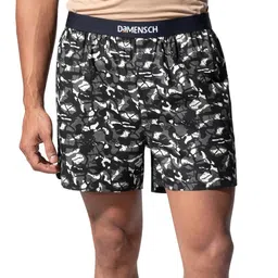 damensch Men BREEEZE Ultralight Inner Boxer- Camo Grey- XXXL image 1